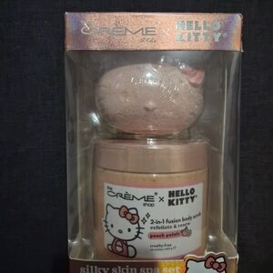 Crème Shop x Hello Kitty Silky Skin Spa Set – Peach Petals – New